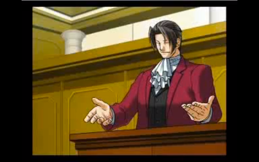 Nothing is impossible for genius prosecutor, Miles Edgeworth! (Except defeating Phoenix Wright!)
